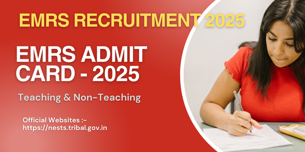 EMRS Admit Card 2025
